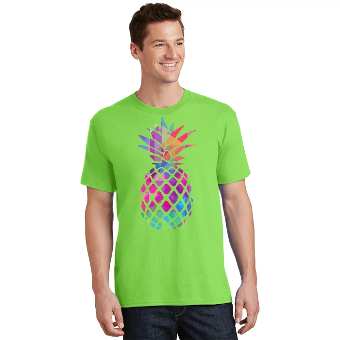 Colorful Simple Pineapple T-Shirt