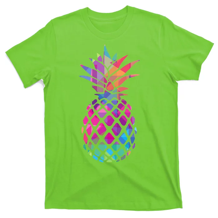 Colorful Simple Pineapple T-Shirt