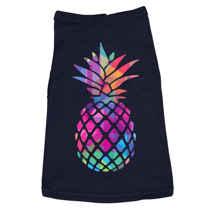 Colorful Simple Pineapple Doggie Tank