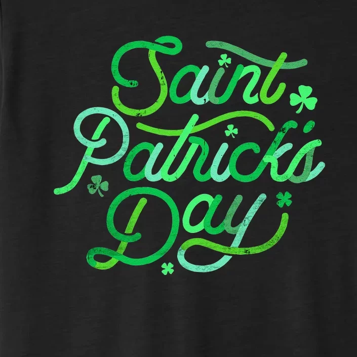 Cute Saint Patrick's Day Shamrock Irish Culture ChromaSoft Performance T-Shirt