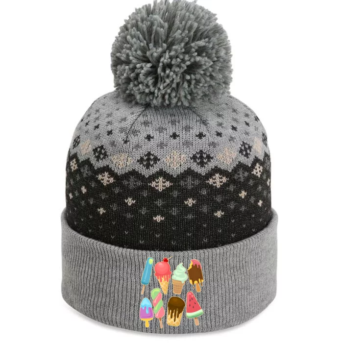 Cute Summer Popsicles And Ice Cream The Baniff Cuffed Pom Beanie