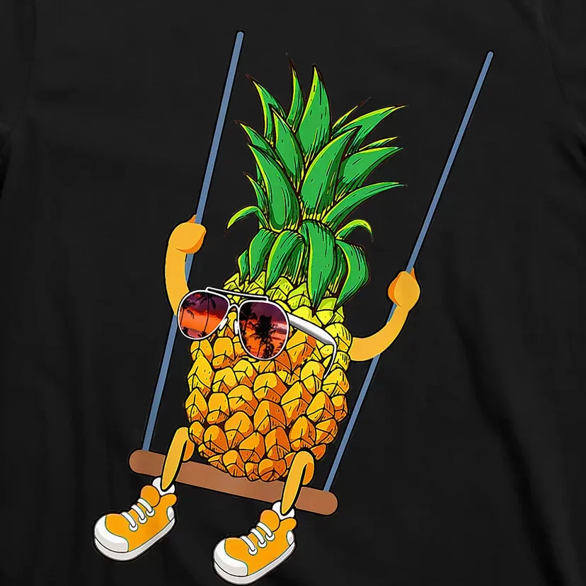 Cute Swinging Pineapple Swinger T-Shirt