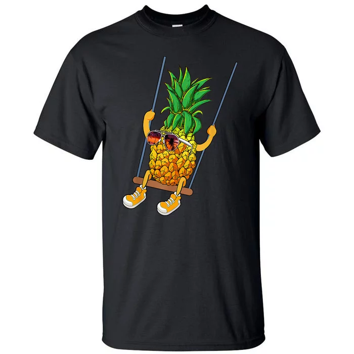 Cute Swinging Pineapple Swinger Tall T-Shirt