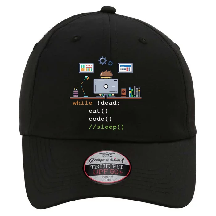 Computer Science Python Programmer Eat Code Sleep The Original Performance Cap