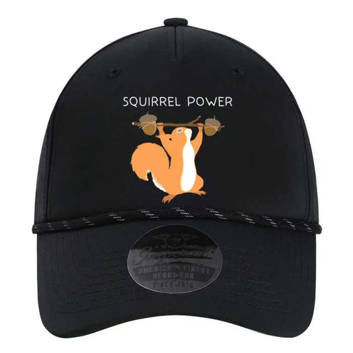 Cute Squirrel Power Performance The Dyno Cap