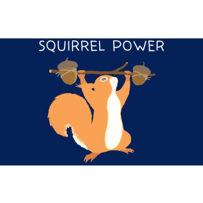 Cute Squirrel Power Bumper Sticker