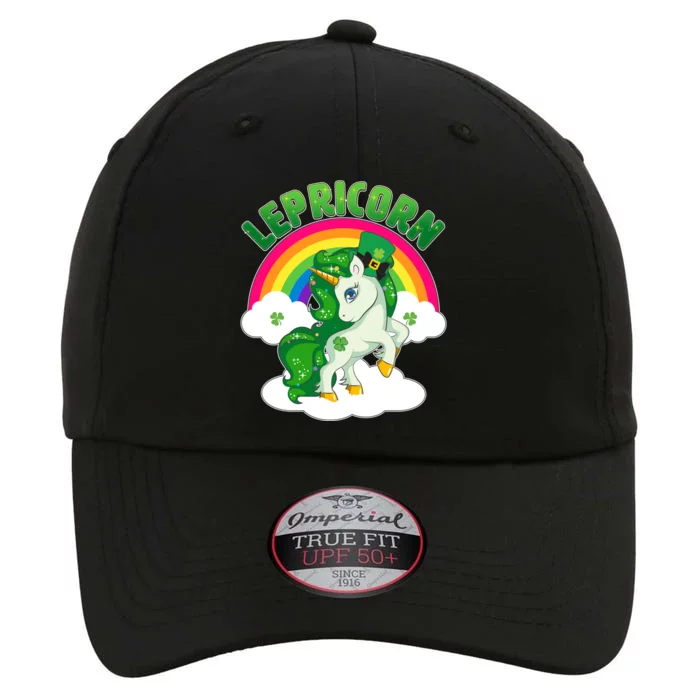 Cute St Patricks Day Rainbow Lepricorn Unicorn Leprechaun The Original Performance Cap