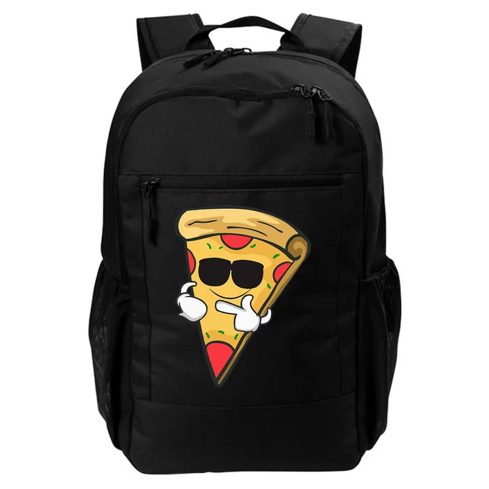 Cool Sunglasses Pizza Gift Daily Commute Backpack