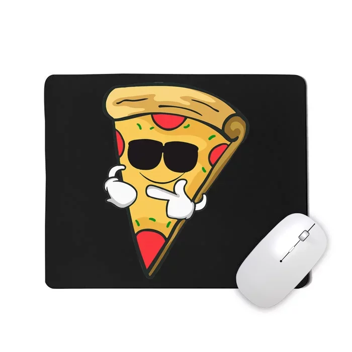 Cool Sunglasses Pizza Gift Mousepad