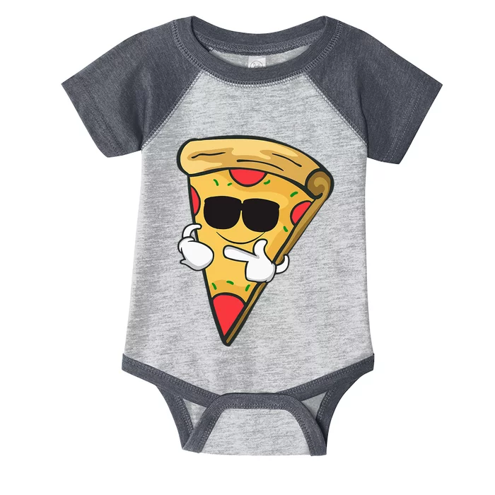 Cool Sunglasses Pizza Gift Infant Baby Jersey Bodysuit