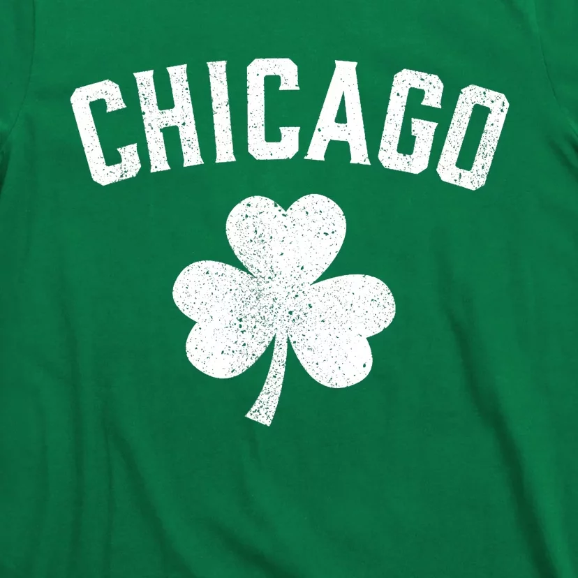 Chicago, St Patrick's Day Patty's Day Shamrock Tee T-Shirt