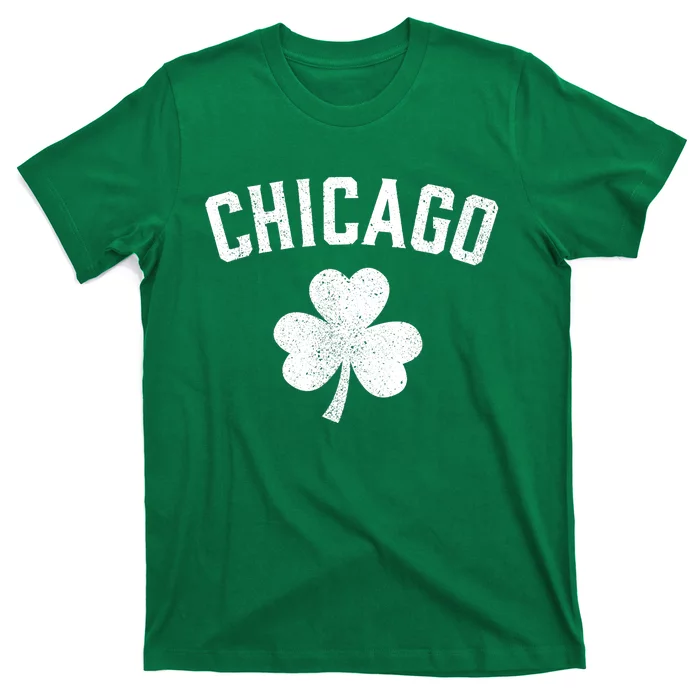 Chicago, St Patrick's Day Patty's Day Shamrock Tee T-Shirt