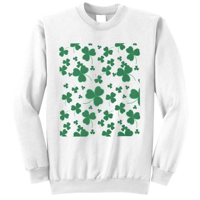 Clover St PatrickS Day Lucky Shamrocks Sweatshirt