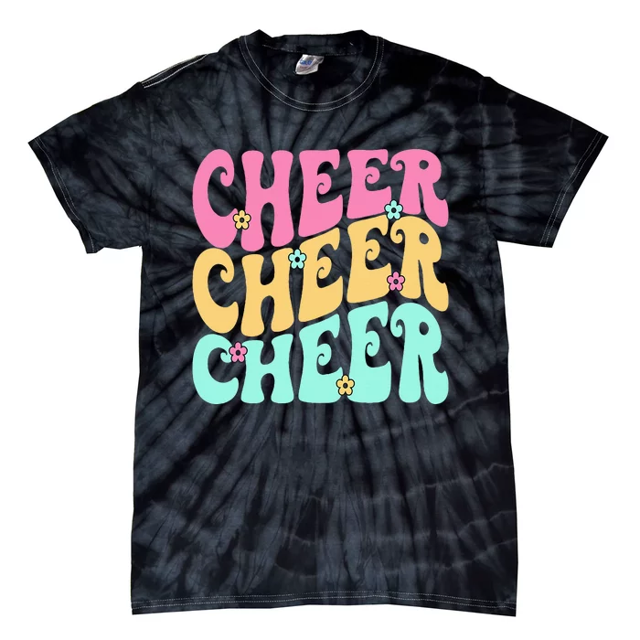 Cheerleading Squad Practice Gear Tie-Dye T-Shirt