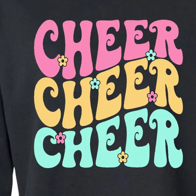 Cheerleading Squad Practice Gear Cropped Pullover Crew