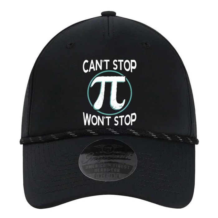 Can't Stop Pi Won't Stop Math Pi Day Meaningful Gift Performance The Dyno Cap