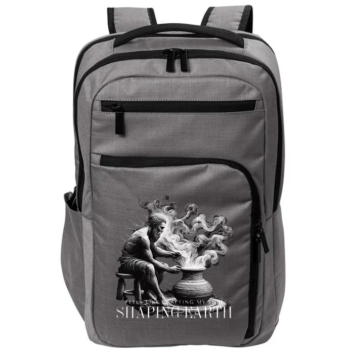 Clay Sculpture Potter Ceramicist Impact Tech Backpack