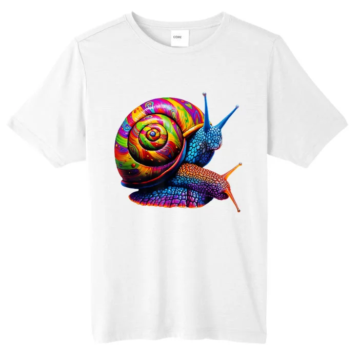 Colorful Snail Pop Art ChromaSoft Performance T-Shirt