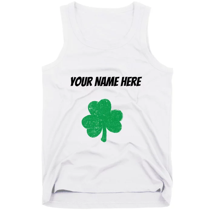 Custom St. Patrick's Day Shirt Personalized St Paddys Day TShirt Tank Top