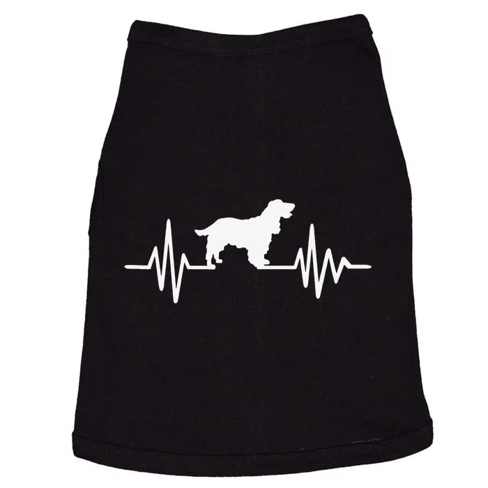 Cocker Spaniel pulse funny pet lovers Doggie Tank