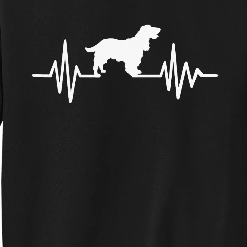 Cocker Spaniel pulse funny pet lovers Tall Sweatshirt