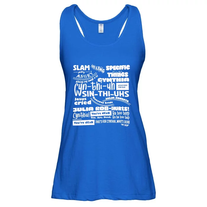 Cynthia Slam Poetry Ladies Essential Flowy Tank