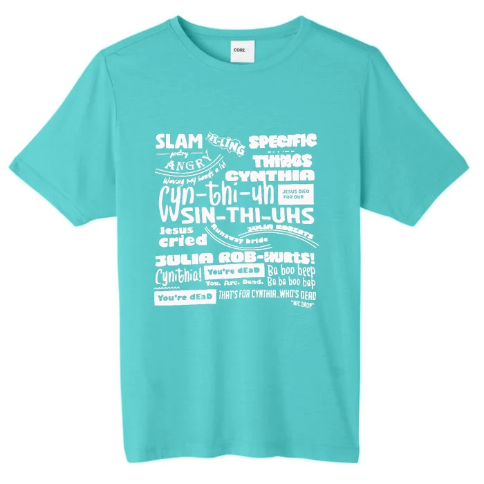 Cynthia Slam Poetry ChromaSoft Performance T-Shirt