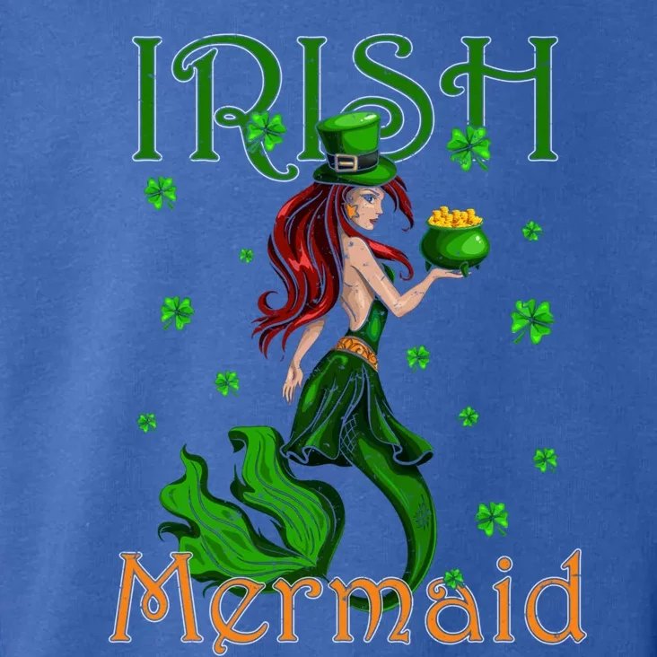 Cute St Patricks Day Irish Mermaid Funny Gift Great Gift Toddler Hoodie