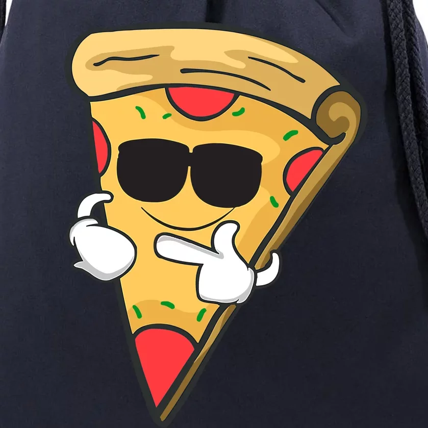 Cool Sunglasses Pizza T Gift Boy Girl Drawstring Bag