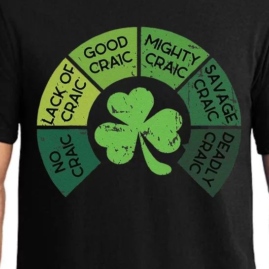 CraicOmeter Saint Pattys Day Ireland Saint Patricks Day Pajama Set