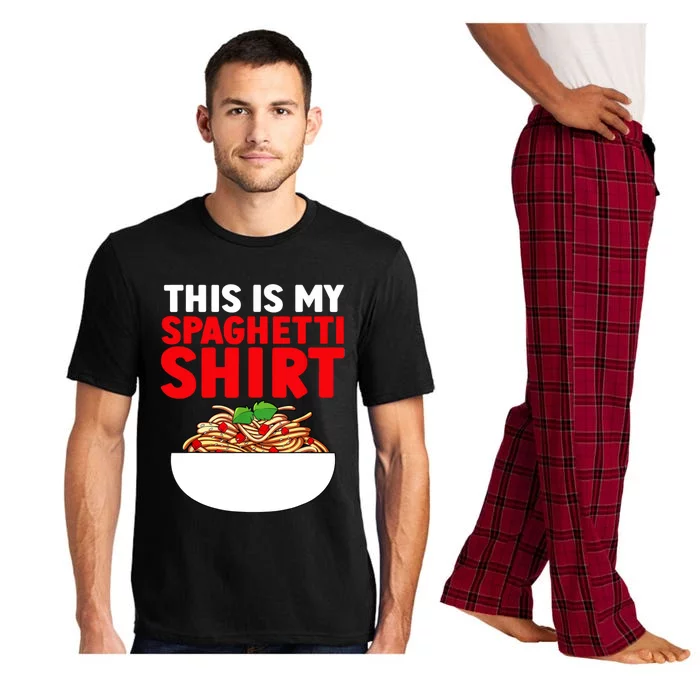 Cute Spaghetti Pasta Spaghetti Lover Pajama Set