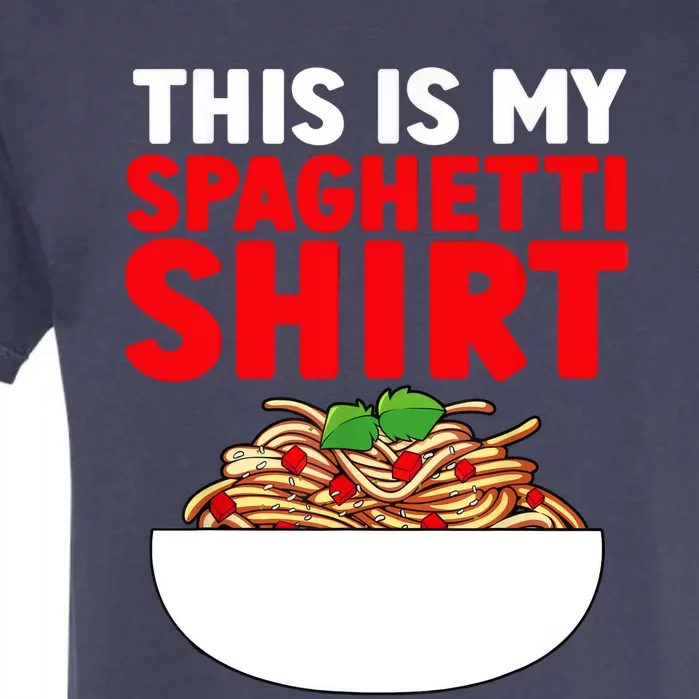 Cute Spaghetti Pasta Spaghetti Lover Garment-Dyed Heavyweight T-Shirt