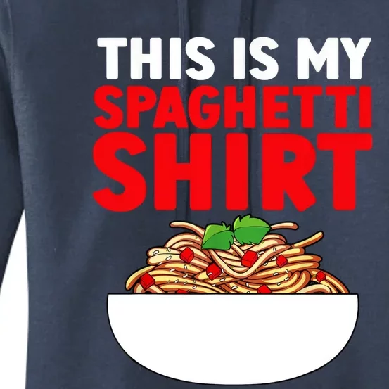 Cute Spaghetti Pasta Spaghetti Lover Women's Pullover Hoodie