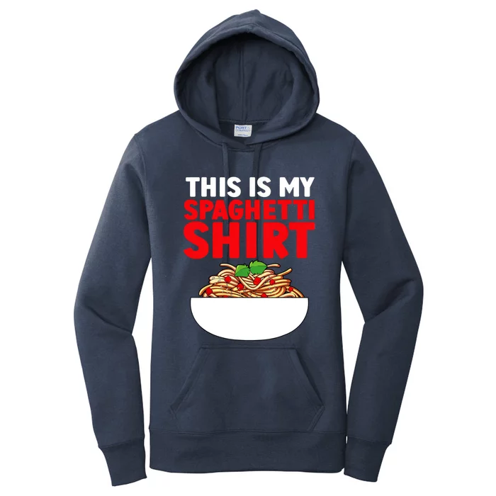 Cute Spaghetti Pasta Spaghetti Lover Women's Pullover Hoodie