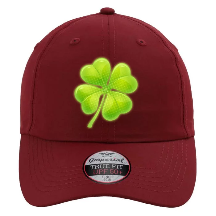 Cute St Patricks Day Lucky Glowing Shamrock Clover The Original Performance Cap