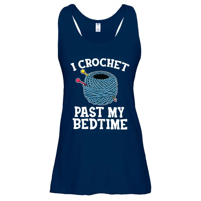 Crochet Shirts Quilting Knitting Sewing Funny Crocheters Ladies Essential Flowy Tank