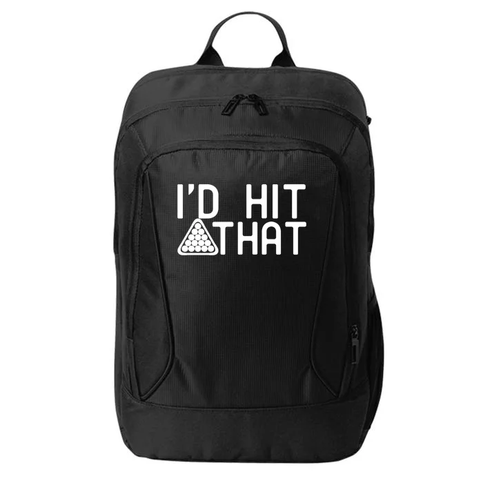 Cue Sports Queue 8 Ball Saying Pool Billiard Gift City Backpack