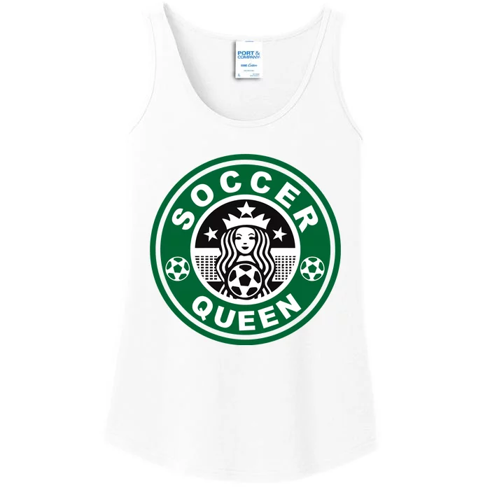 Cool Soccer Queen Ladies Essential Tank