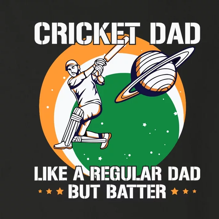 Cricket Sport Quote For An Indian Cricket Dad Toddler Long Sleeve Shirt