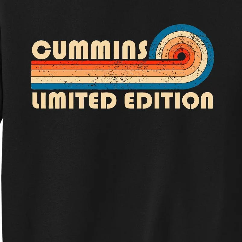 Cummins Surname Retro Tall Sweatshirt