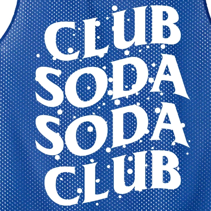 Club Soda Retro Mesh Reversible Basketball Jersey Tank