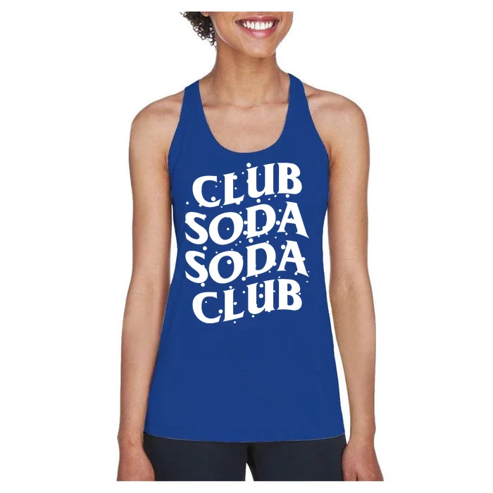 Club Soda Retro Women's Racerback Tank