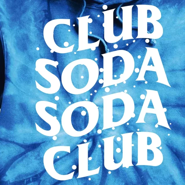 Club Soda Retro Tie Dye Hoodie