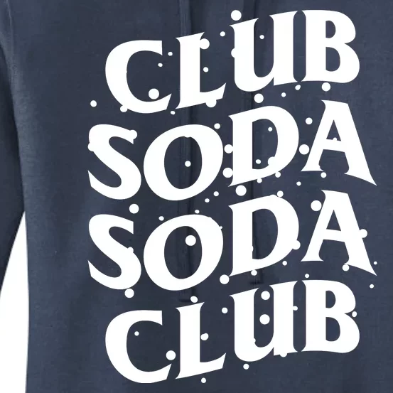 Club Soda Retro Women's Pullover Hoodie