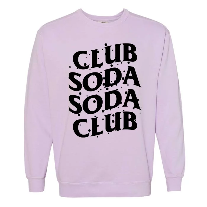 Club Soda Retro Garment-Dyed Sweatshirt