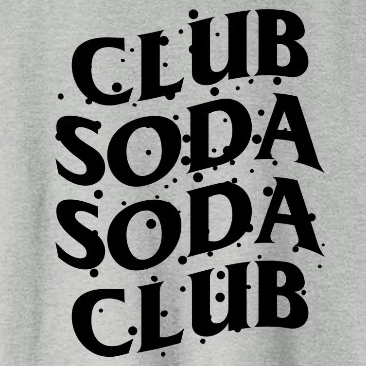 Club Soda Retro Women's Crop Top Tee