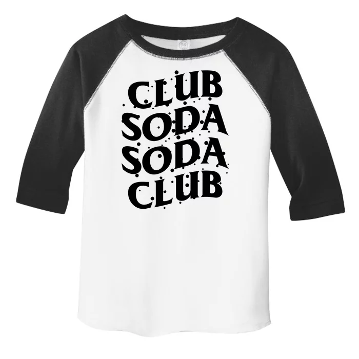 Club Soda Retro Toddler Fine Jersey T-Shirt