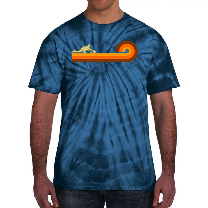 Curl Sport Retro Vintage Sunset Tie-Dye T-Shirt