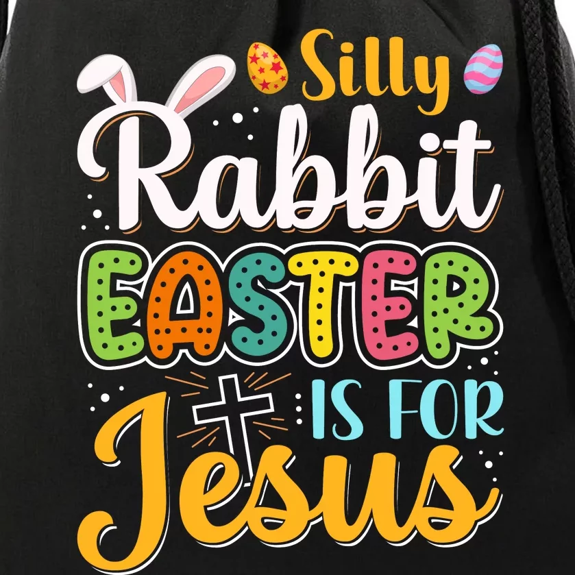 Christian Silly Rabbit Easter For Jesus Men Boys Teen Drawstring Bag