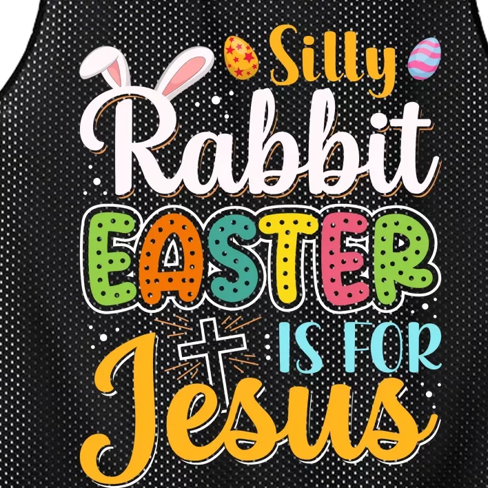 Christian Silly Rabbit Easter For Jesus Men Boys Teen Mesh Reversible Basketball Jersey Tank